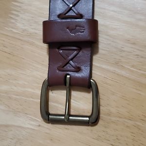 Mens brown Ralph Lauren belt
